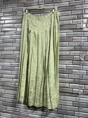 Vintage Marisa Classics Christina  M Womens Maxi Long Skirt Pleats floral VTG - Image 1 of 4