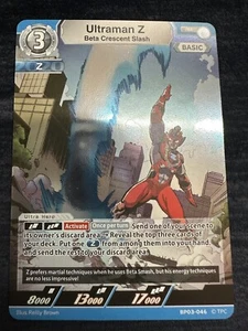 Ultraman Z Beta Crescent Slash RR BP03-046 NM Ultraman Card Game - Picture 1 of 1