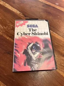 The Cyber Shinobi - Sega Master System PAL Game - Picture 1 of 2