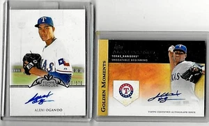 ALEXI OGANDO '11 TOPPS CERTIFIED ROOKIE AUTOGRAPH,'12 TOPPS AUTOGRAPH & RC JSY - Picture 1 of 2