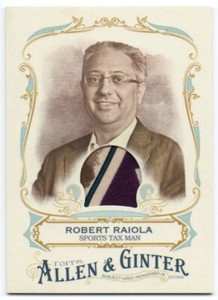 2016 Topps Allen and Ginter Relics FSRA-RR Robert Raiola Multi Clrs Worn
