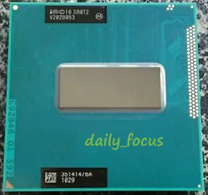 Intel Core i7-3920XM 2.9 GHz rPGA988B 4 cores 8 threads SR0T2 CPU Processor 8 MB - Picture 1 of 4