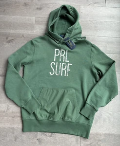 NUEVO CON ETIQUETAS POLO RALPH LAUREN VERDE SUDADERA CON CAPUCHA TALLA S - Imagen 1 de 4