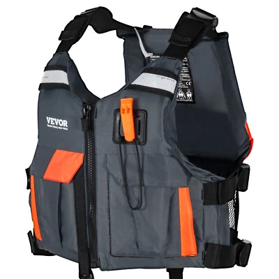 VEVOR Watersports Life Vest PFD 110N Buoyancy Life Jacket for Men & Women S-XL - Image 1 of 2