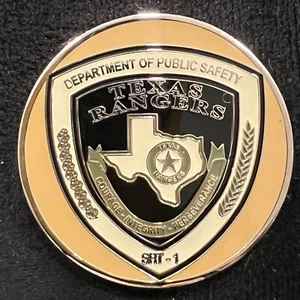 Texas Ranger Special Operations Challenge Coin - Bild 1 von 2