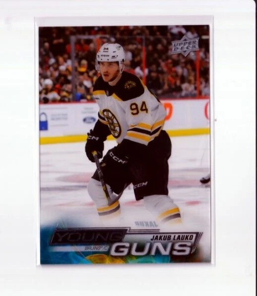 JAKUB LAUKO '22/23 Upper Deck Series 2 YOUNG GUNS CLEAR CUT rookie card #468 - Image 1 of 1