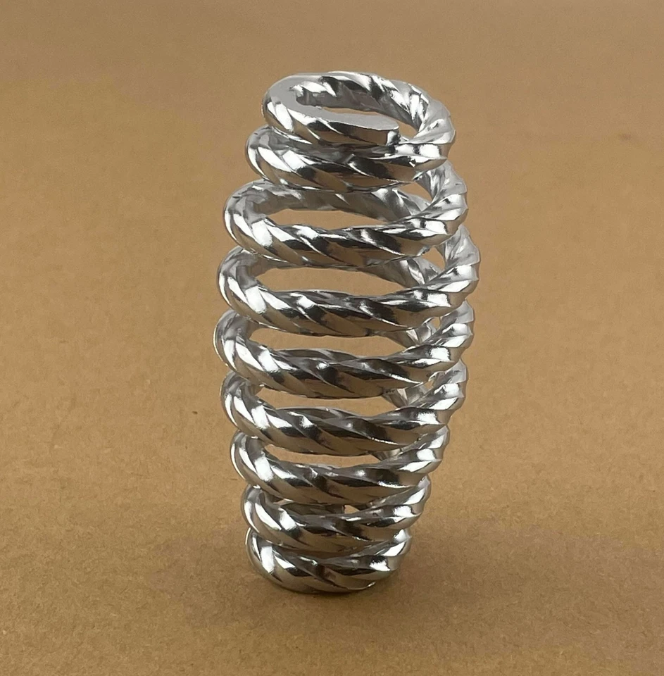 VINTAGE LOWRIDER TWISTED STEEL BICYCLE UNIVERSAL CHROME SPRING FOR LOWRIDER FORK - Image 1 of 1