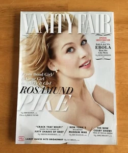 Vanity Fair Magazine February 2015 Rosamund Pike Cover No Label Newsstand - Picture 1 of 2