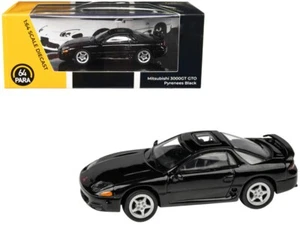 Mitsubishi 3000GT GTO Pyrenees Black with Sunroof 1/64 Diecast Model PA-55140 - Picture 1 of 1