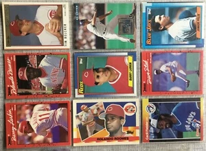 Set of 18, 1989-1995 Various MLB Baseball Cards, See Pictures - Bild 1 von 8