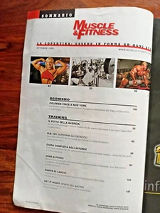 Muscle & Fitness N.85 Ottobre 1998 – Arnold Schwarzenegger & Lou Ferrigno – - Foto 1 di 14