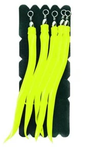 Mustad Einhänger Sand Eel Yellow 5 Stück 4/0 - Bild 1 von 1