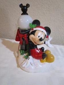 MICKEY HOLIDAY LIGHTED GARDEN STATUE NWT - Picture 1 of 9