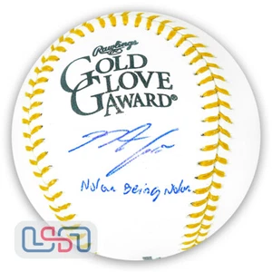 Nolan Arenado Cardinals Signed "Nolan Being Nolan" Gold Glove Baseball USASM JSA - Picture 1 of 4
