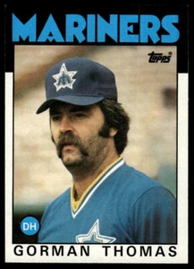 1986 Topps #750 Gorman Thomas - Picture 1 of 2