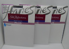 Hanes Silk Reflections Silky Sheer Control Top Panty Hose Plus Sz 3 Lot of 3