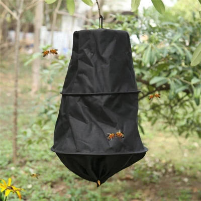 Beekeeper Tool Bee Cage Swarm Trap Swarming Catcher Beekeeping Supplies Black US