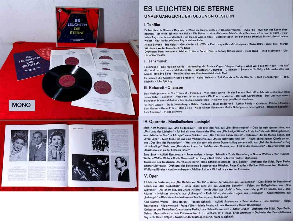 5LP Box Es leuchten die Sterne (Telefunken Mono NA 25 012-T/1-5) D - Bild 1 von 1