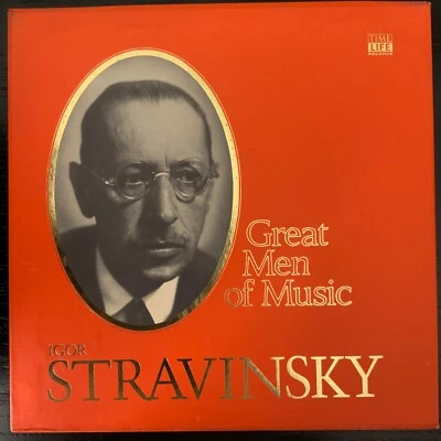 STRAVINSKY and HIS MUSIC-GREAT MEN of MUSIC-TIME LIFE RECORDS-4 VINYL BOX SET - Image 1 of 2