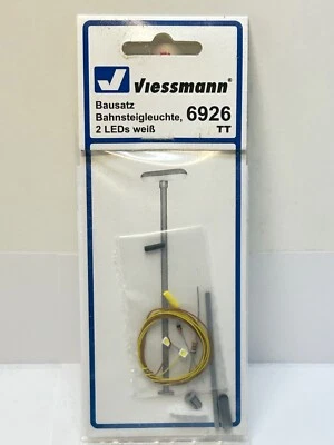Viessmann 6926, Bahnsteigleuchte, TT, Bausatz, in OVP. - Bild 1 von 3