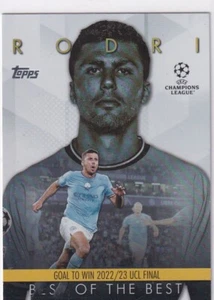 Topps CL Club Competition 2023-24 Nº BM-1 Rodri Lo mejor de lo mejor - Imagen 1 de 2
