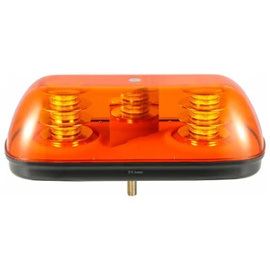 LED Mini Light Bar Amber 1 Bolt 12-24 Volt PFJLED36A-1 - Picture 1 of 2