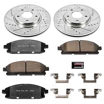 Kit de freno de disco Power Stop K150-36 para 04-09 Nissan Quest Foto 1 de 4