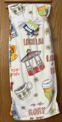 JAY FRANCO AND SONS, INC. GILMORE GIRLS Blanket Icons Stars Hollow Lukes Plush Throw Autumn Fall 60X70 NWT