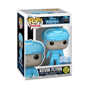 Funko Pop Kevin Flynn (Glow) - Tron Exclusive Glow #1856 - Neu - Bild 1 von 3