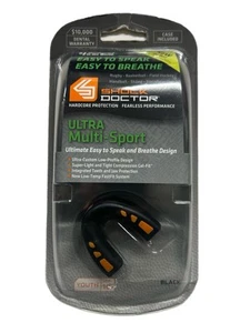 Shock Doctor Kids' Ultra Multisport Mouthguard Gum Shield Low-profile + Case - Picture 1 of 3