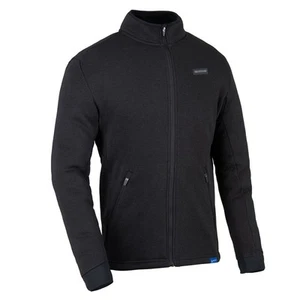 Oxford Advanced Motorbike Motorcycle Fleece Mid Layer Jacket Black - Picture 1 of 10