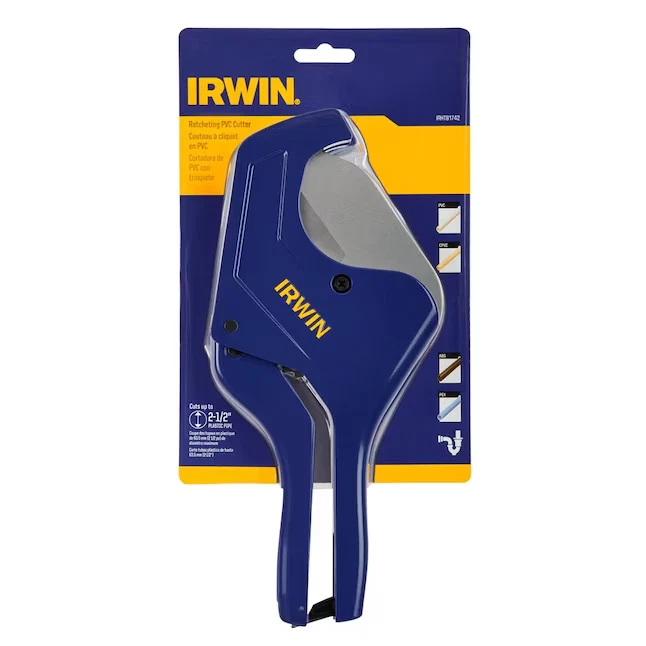 Irwin IRHT81742 Ratcheting PVC Cutter Cuts 1/8 to 2 1/2" - Image 1 of 1