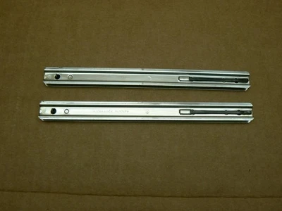 Vintage Kennedy machinist tool box drawer slides slide guide + clips 520 526 620 - Image 1 of 4