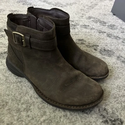 Merrell 皮革 Andover Bluff 防水户外踝靴 7 码,J17484 — 第 1/4 张图片