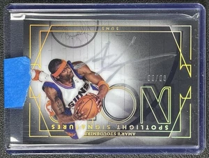 AMAR'E STOUDEMIRE 2024 PANINI NOIR #SSH-AMS SPOTLIGHT HORIZONTAL AUTO 90/99 - Picture 1 of 2