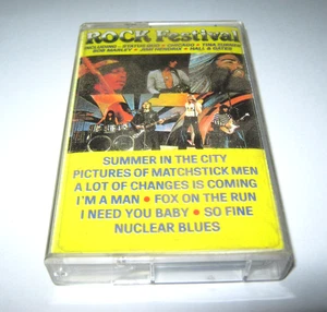 Rock Festival - Various Artists Compilation - Cassette Tape - VGC - Picture 1 of 3