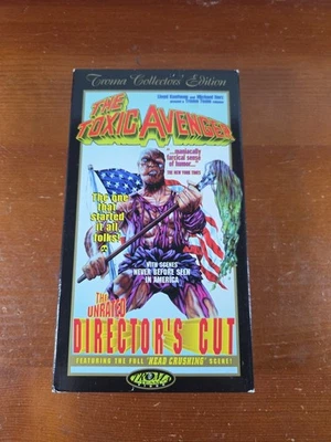 The Toxic Avenger (VHS, 1997) Unrated Director's Cut - Troma Collector's Edition - Image 1 of 4
