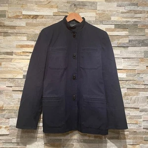 Ralph Lauren Equestrian Blazer 6 | Vintage Navy Jacket, Leather Trim Toggle Rare - Picture 1 of 9