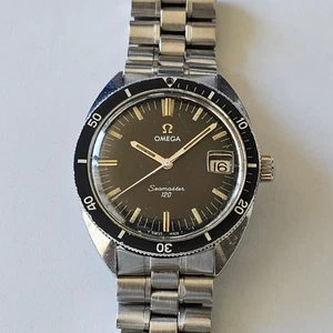 OMEGA-SEAMASTER 120-BRACCIALE-REF. 136.027-CAL. 613-MANUALE-BOX-37 MM-1968-RARO - Picture 1 of 24
