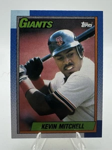 1990 Topps #500 Kevin Mitchell San Francisco Giants - Foto 1 di 2