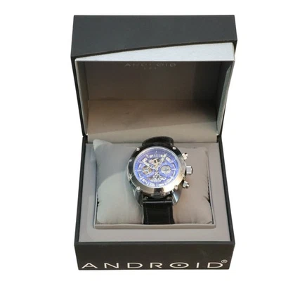 NEW Android AD502 Virtuoso Mechanical Chronograph Tungsten 50mm Skeleton 004/500 - Image 1 of 4