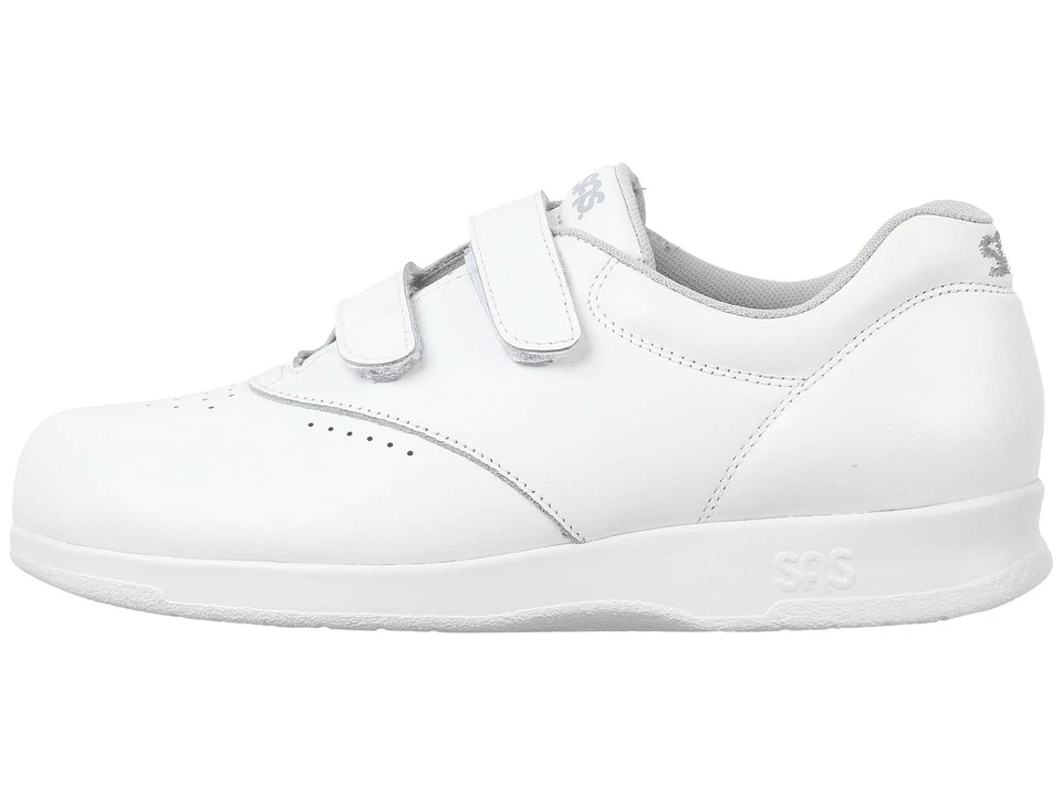 SAS Me Too White Women's Walking Tripad Comfort Nursing Shoes Size 7 Wide