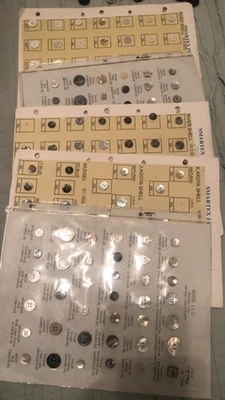 Button Collection . Bone & Horn & Shell Buttons - Image 1 of 2