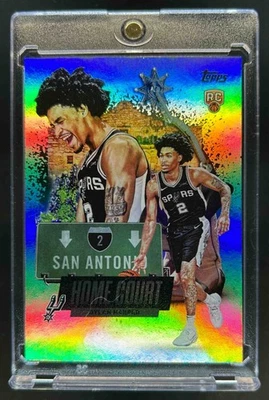 2025-26 Topps Dylan Harper Home Court Advantage RC Rookie #HCA-9 Spurs - Image 1 of 2