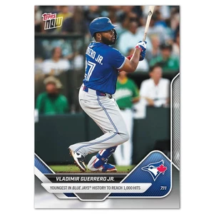 Vladimir Guerrero Jr. 1,000 Hits Blue Jays 2025 MLB Topps NOW Card #415 - Picture 1 of 2