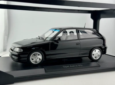 Norev 1/18 Scale Diecast Opel Astra GSi 1992 Metallic Black Resin car model - Image 1 of 4