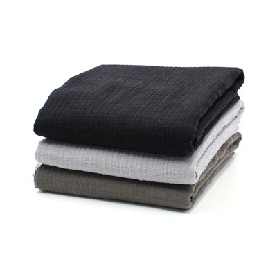 3x Double Gauze Musselin Set je 0,5m x 1,35m Stoff 100% Baumwollstoff Set 23 - Bild 1 von 4
