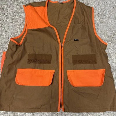 Vintage Walls Hunting Vest Mens XXL Canvas Hunting Trap Shotgun Shell Pockets - Image 1 of 4