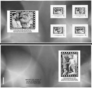 DEBS-5C Collector Booklet 4 Perso stamps "US Soldiers - 67 years D-DAY" 2011 - Imagen 1 de 1
