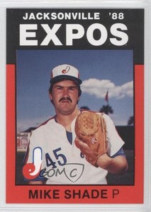 1988 Best Jacksonville Expos Mike Shade #2